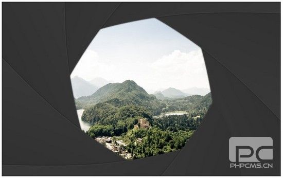 Shutter Effect Portfolio with jQuery and Canvas